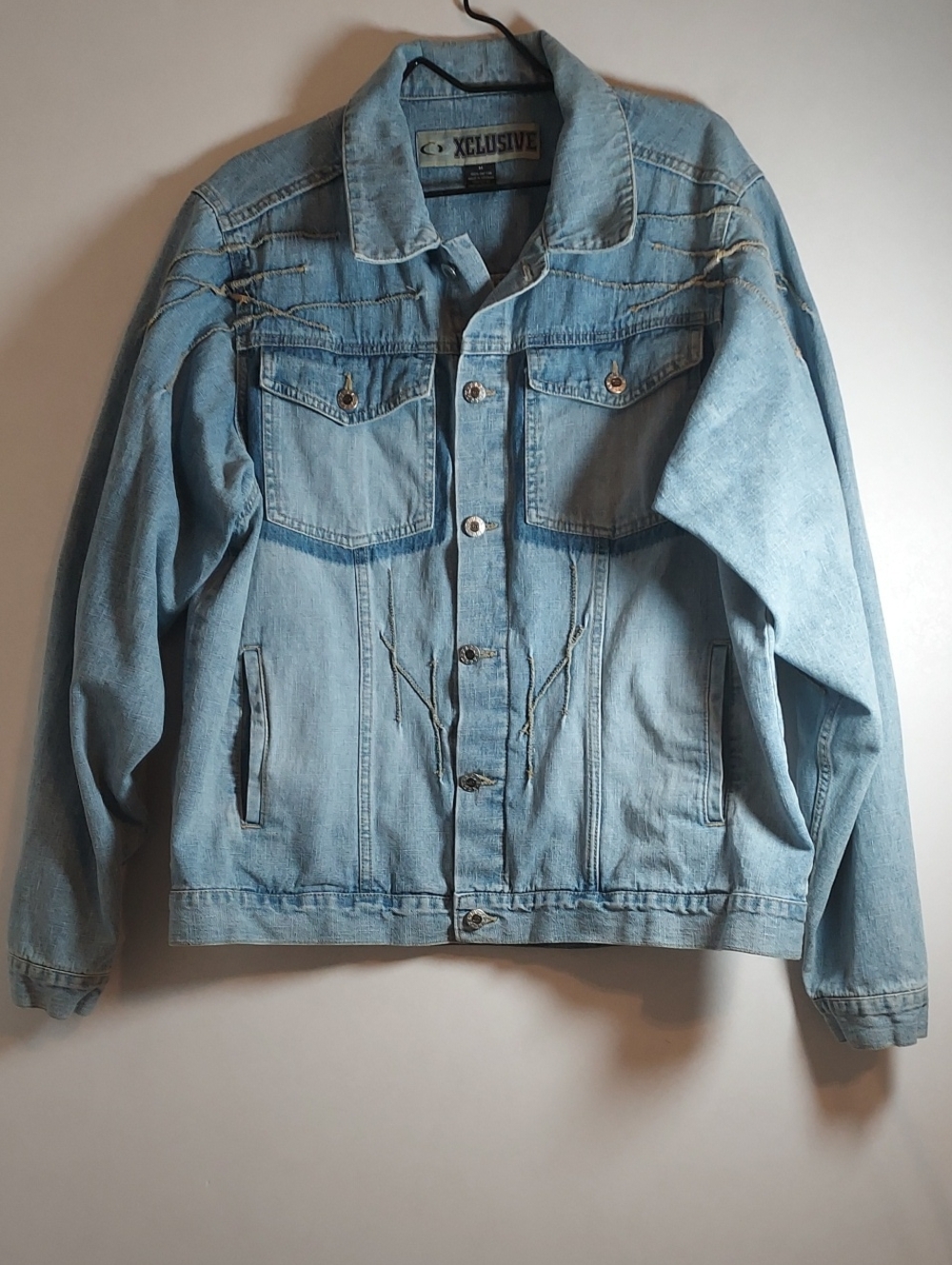 XCLUSIVE Western Jean Jacket( Med)